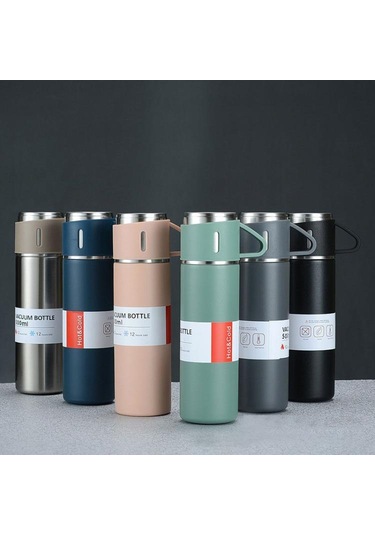 500ml 304 Paslanmaz Çelik Termos Kupası, Özellik: For Gift Box Set Diğer Diğer