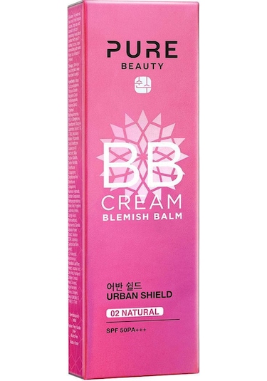Pure Beauty Gözenek ve Leke Görünümünü Azaltıcı BB Cream SPF50 02 Natural