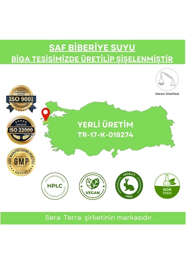Sera Natura Saf Biberiye Suyu Saç Bakım Toniği 100 ML