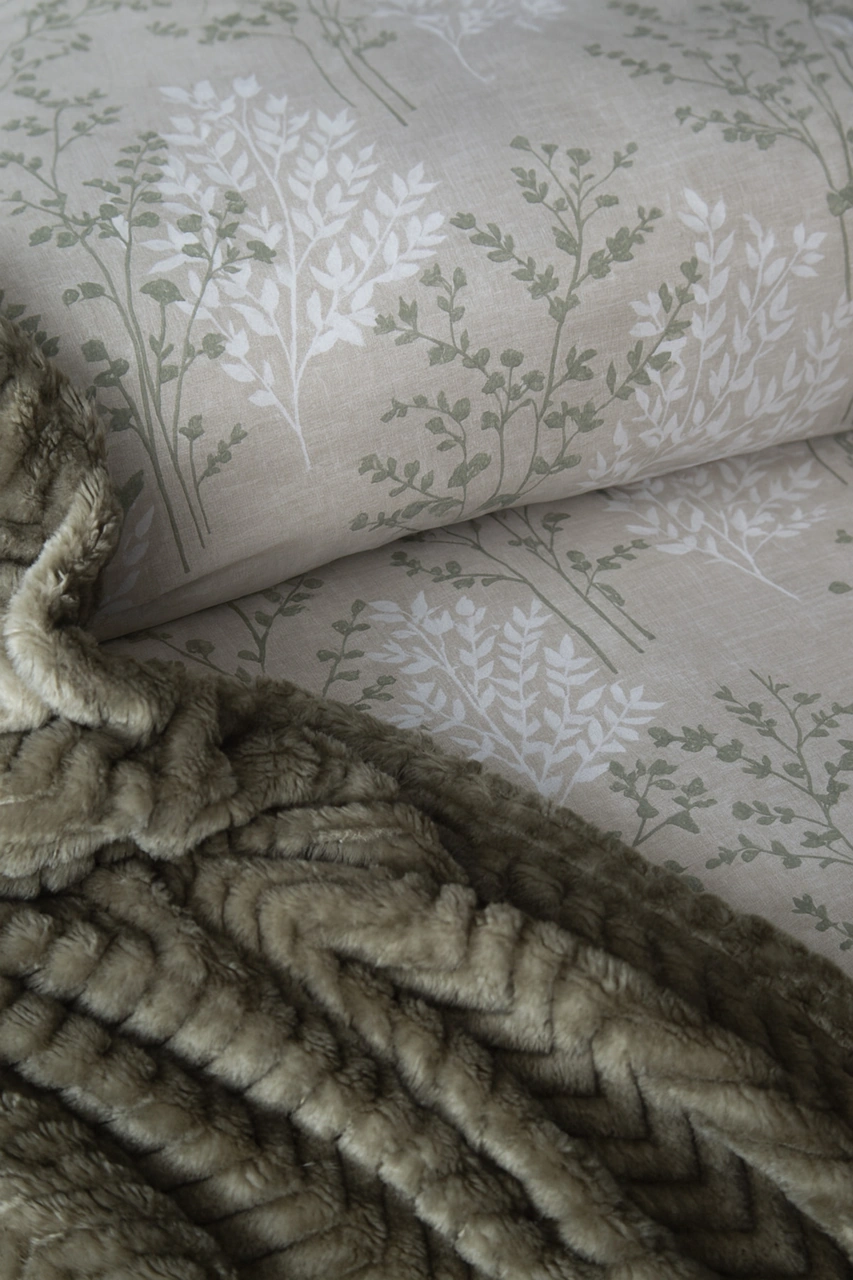 Everyday Yatak Ö. Nevresim Takımı Çift Kişilik Rowena Mavi Mavi