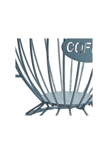 Suntek Kahve Kapsül Düzenleyici Depolama Sepeti Ekran Ev Dekoru Mavi