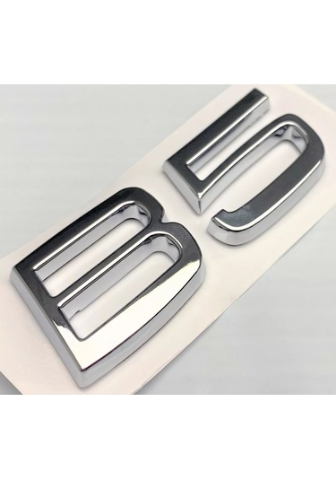 Volvo S80 Uyumlu B5 Krom Bagaj Yazısı Arması Logosu 3m 3d Abs