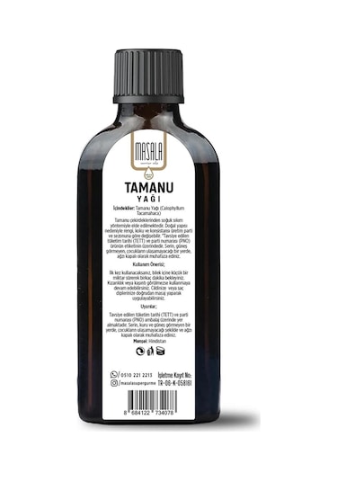 Masala Tamanu Yağı 100 ML