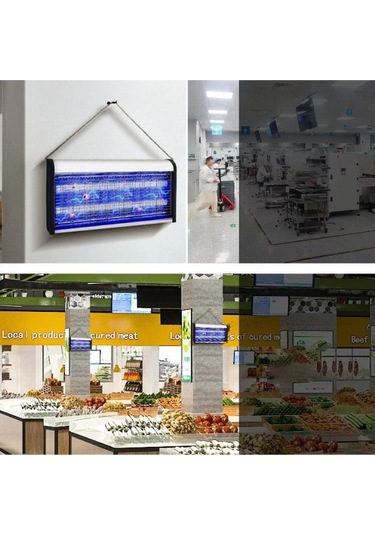 River World Sinekleri Öldüren Elektrikli Uv Lamba