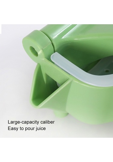 Pazly Cbtx Ev Plastik Buz Sıkacağı, Bar Çay Dükkanı İçin El Sıkacağı Manuel Ezilmiş Çok Renkli