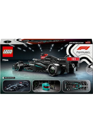 LEGO® Speed Champions Mercedes-AMG F1® W15 Yarış Arabası 77244 - Oyuncak Model Yapım Seti (267P)