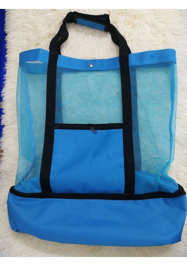 Youtek Mavi Dışarıda Piknik Çantası: Isı Yalıtımı Sağlar, Buzluk Ve Ağızlı Plaj Çantası İle Çok Fonksiyonlu Tasarım Mavi