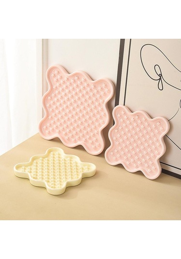 Suntek Köpek Yavaş Besleme Kabı Taşınabilir Evcil Beyaz