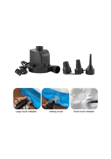 Novahub Elektrikli Hava Pompası Şişirme Egzozu Aile Karavan Hava Yatağı Bot