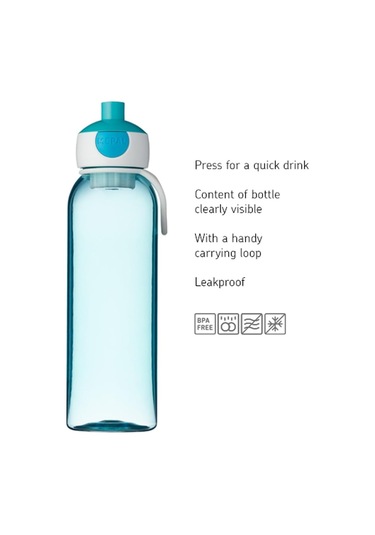 Mepal Water Bottle Pop Up Campus Su Şişesi Su Şişesi 500 Ml - Kır Diğer