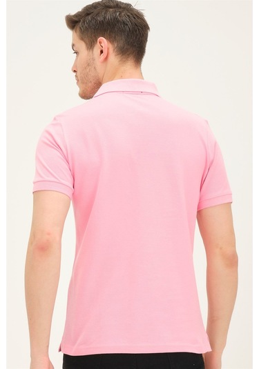 T8561 Dewberry Erkek Tshırt-pembe Pembe