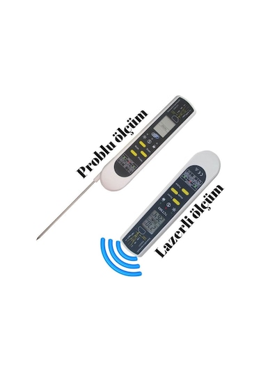 Tfa 31.1119 'dualtemp Pro' Problu ve Lazerli Termometre