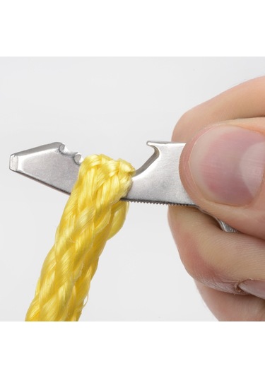 Nite Ize Doohickey Kurakafa Çok Amaçlı Çelik Anahtarlık Aparatı Gri