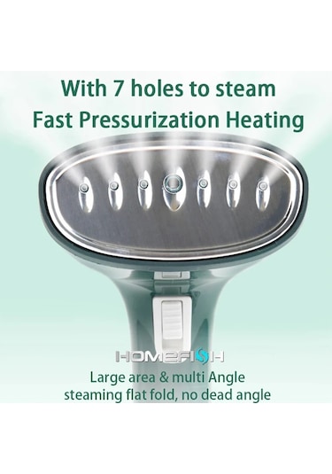 El Tipi Kumaş Ütüsü - 1500w - Hızlı Isınma - Yeşil, Avrupa Fişi Um48738-1 Yurt Dışından