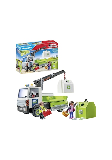 Playmobil Atık Konteyner Taşıma Kamyonu - 71431