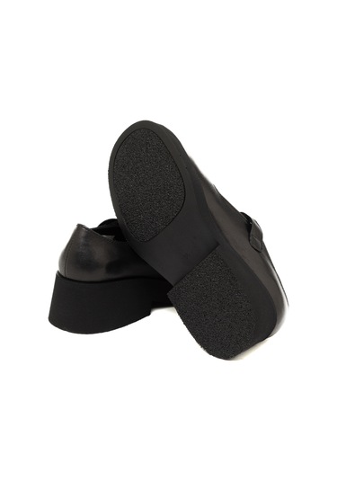 Nero Black Sneaker Günlük Kadın 25k12072 Vergelio Skin Nero Bej