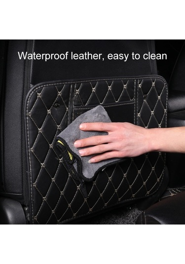 Sones Araba Her Şey Dahil Koltuk Arkası Anti-tekme Mat Arka Kir Önleyici Ped Büyük Boy