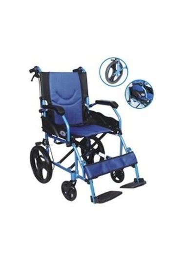 Medikaltec Pulsemed Katlanabilir Tekerlekli Sandalye Ky863labj-c-12''-46