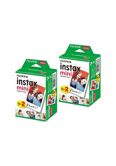 Fujifilm Instax Mini 2X20 Li Paket 40 Adet Fotoğraf Filmi