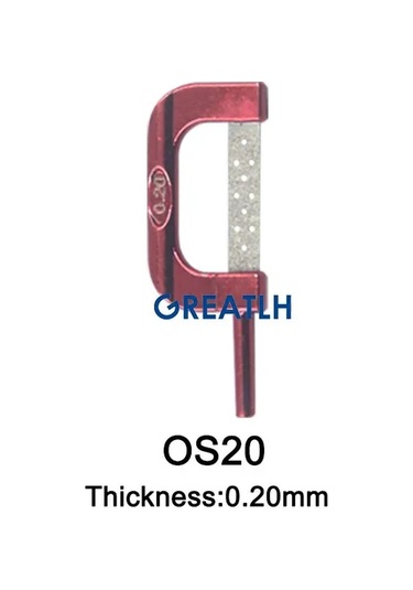 Greatlh Ortodontik İnterproksimal Emaye Azaltma Ipr Çift Taraflı Taşlama Dilim Bitirme Aracı Diş Malzemeleri Parlatma Gördüm 4