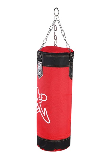 Moveevo Yeşil 80cm Boş Muay Thai Sandbagı - Oxford Kumaş, Darbe Emici, Metal Zincir Ve Güven Kanca İle Asılı Dövüş Torbası Yeşil