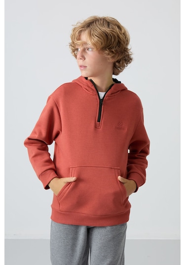 Tommy Life Kiremit Pamuklu Kalın İçi Tüylü Yumuşak Dokulu Standart Fit Nakışlı Erkek Çocuk Sweatshirt - 11244 Kiremit Tommy Life Kiremit Pamuklu Kalın İçi Tüylü Yumuşak Dokulu Standart Fit Nakışlı Erkek Çocuk Sweatshirt - 11244 Kiremit
