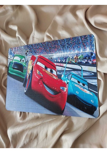 Ahşap Çocuk Puzzle Arabalar Mobilya