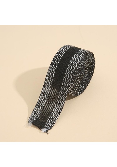 Siyah Kendinden Yapışkanlı  Kumaş