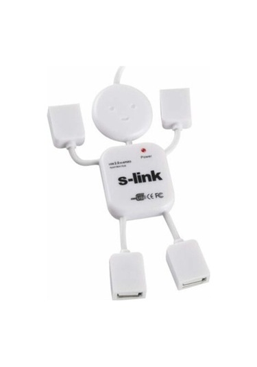 S-Link Sl-H401 4 Port Usb 2.0 Usb Hub (521981267)