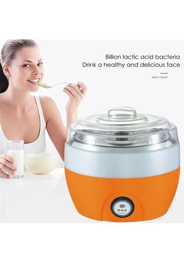 Novahub Yeni Jms Çelik Yoğurt Makinesi - Otomatik Ev Yoğurt Yapıcı