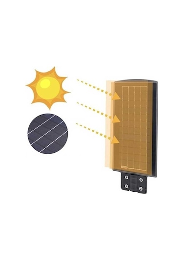 Ct-4641 Solar Sokak Armatürü 250w