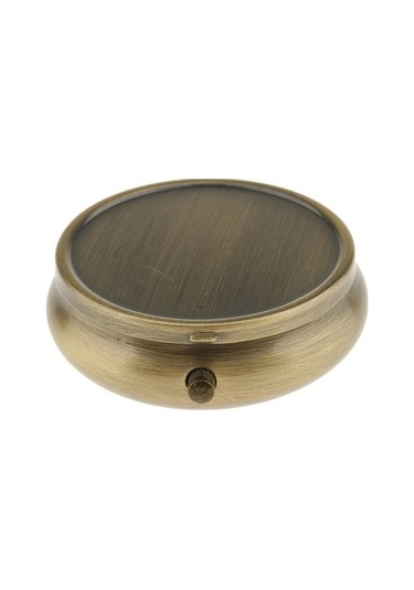 Pazly Yuva Vitamin Tıp Taşınabilir Suntek Seyahat Organizatör Magideal 3 Lw Altın