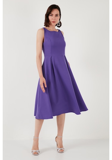 Lela Bayan Elbise 6111963 Eflatun