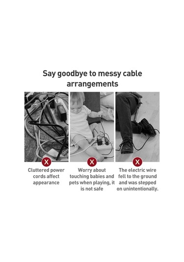 Tongxida Bambu Priz Bağlantı Kutusu, Küçük Beyaz Saklama Kutusu Diğer