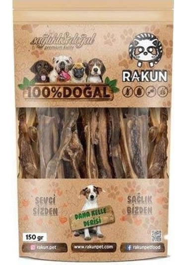 Rakun Dana Kelle Derisi Yetişkin Köpek Ödül Maması 150 G