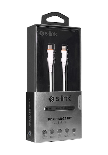 S-link Sw-c115 1m Type-c To Lightning Data Ve Şarj
