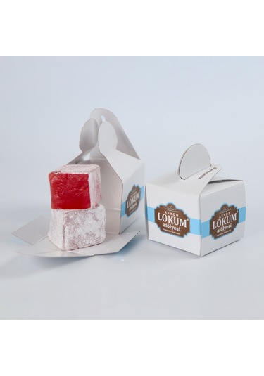 Lokum Atölyesi Gül Aromalı Dökme Lokum 10'lu 300 G