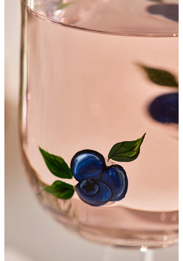 Karaca Blueberry Kadeh 390 ml Mor