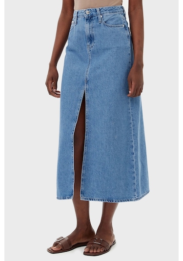 Calvin Klein Bayan Etek J20j225192 1aa Mavi Mavi