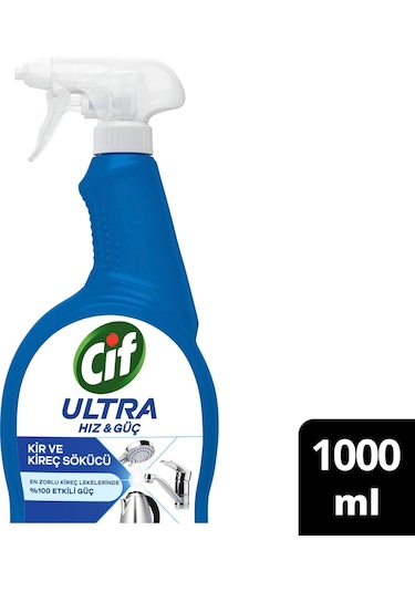 Cif Yüzey Temizleyici Ultra Hız Banyo Sprey 1000 ML