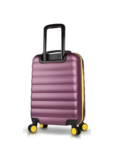 My Valice Colors Abs Küçük Kabin Boy Mürdüm Valiz Mürdüm