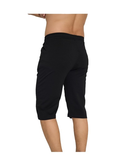 Crozwise Pamuklu Battal Erkek Capri 8042-b Siyah