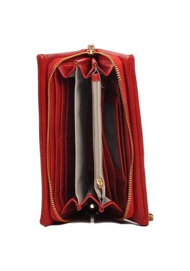 Kırmızı Kadın Cüzdan Ccs London 17031 Cüzdan Kırmızı