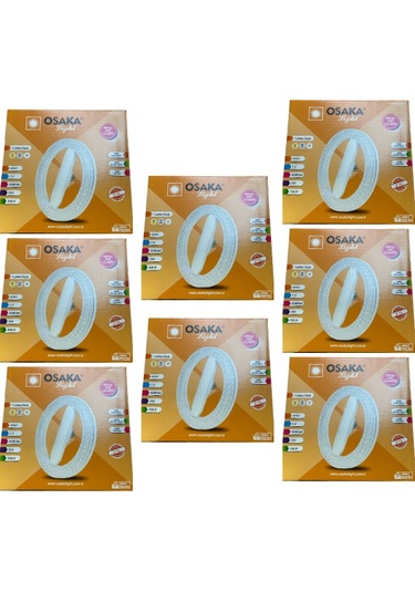 8 Adet Osaka 40w Sarı-günışığı-beyaz E27 Duylu Simit Ampul