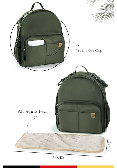 Kinder Baby Oysmom Termal Anne Bebek Bakım Çantası