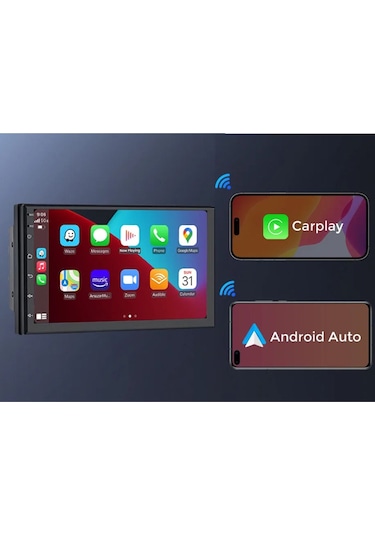 7 Inc Android Multimedya 4gb Ram 64gb Hafıza Hd Ips Ekran Double Teyp+ Ahd Park Kamerası  9"