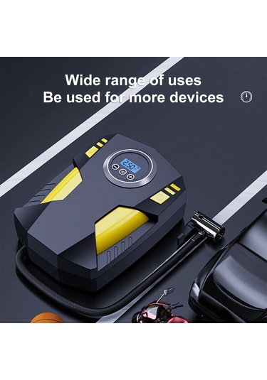 Yaozixa St-5002 12v Araç Lastik Pompa, Led Işık, Hızlı Enflasyon, Otomatik Durma, Düşük Gürültü, Taşınabilir, Araç/motosiklet/bisiklet İçin Yaozixa St-5002 12v Araç Lastik Pompa, Led Işık, Hızlı Enflasyon, Otomatik Durma, Düşük Gürültü, Taşınabilir, Araç/motosiklet/bisiklet İçin