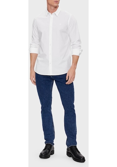 Calvin Klein Erkek Gömlek J30j324614 Beyaz