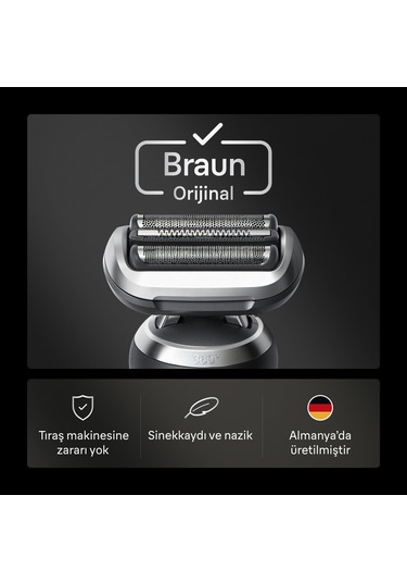 Braun Series 7 Elektrikli Tıraş Makinesi Yedek Başlığı, 74s
