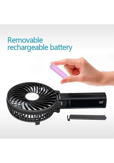 Yingfu 7 Bıçaklı Mini Elektrikli Soğutma Fanı, Yeşil Renkli, Uygun Hafif Kullanımlar İçin